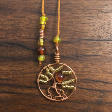 Load image into Gallery viewer, amber tree of life