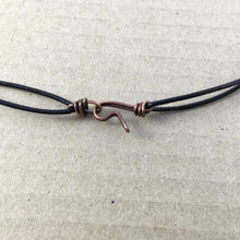 Load image into Gallery viewer, necklace with copper clasp
