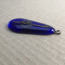 Load image into Gallery viewer, blue teardrop
